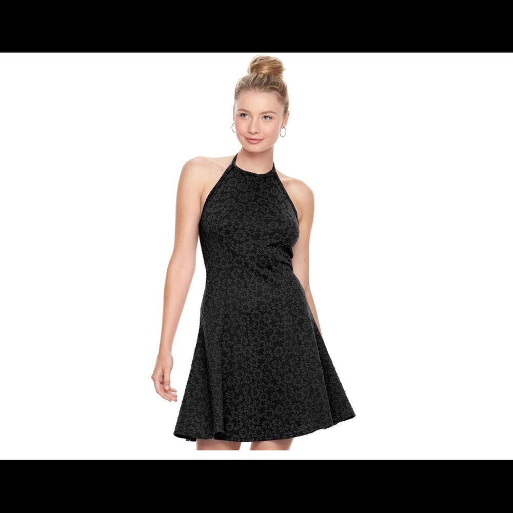SO black lace dress